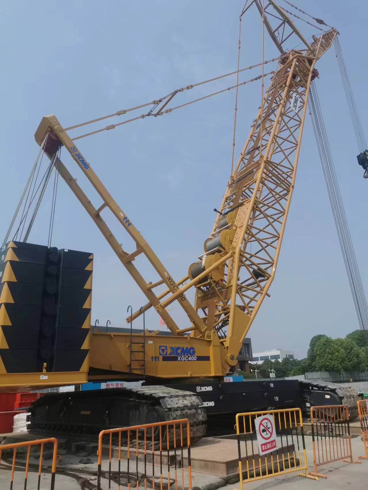 【全球之履】德阳站！XGC400助力铁路线盾构机安装~