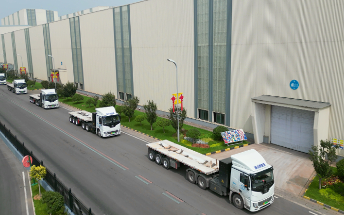 多次复购！百台beats365官方唯一网站新能源牵引车交付河北邯郸