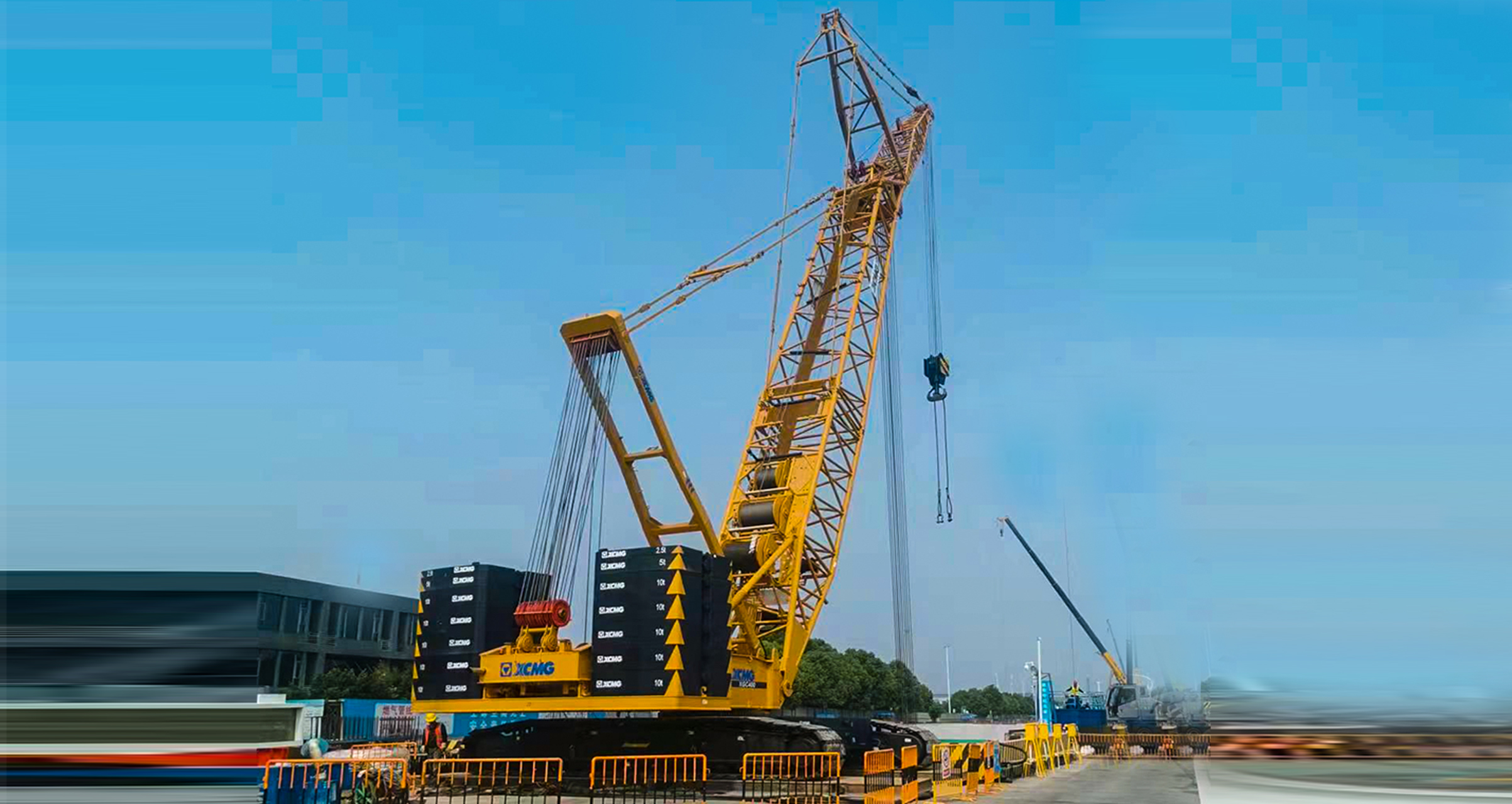 【全球之履】德阳站！XGC400助力铁路线盾构机安装~