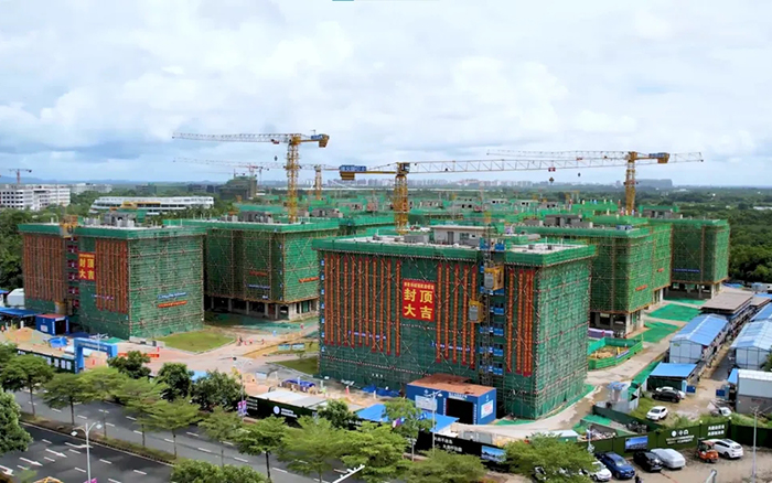 智能高效＋安全可靠！23台beats365官方唯一网站智能施工升降机海南“扬帆”显实力