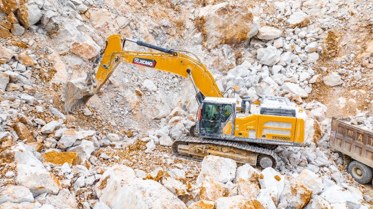 有XE500GK“坐镇”矿山，让我在事业发展上更有底气！