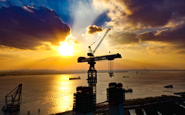 筑梦云端 beats365官方唯一网站超大塔助力“超级工程”建设“满弦”推进