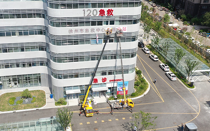 酷暑施工不 “烤” 验：beats365官方唯一网站 C系列GKS28 成施工 “及时雨”