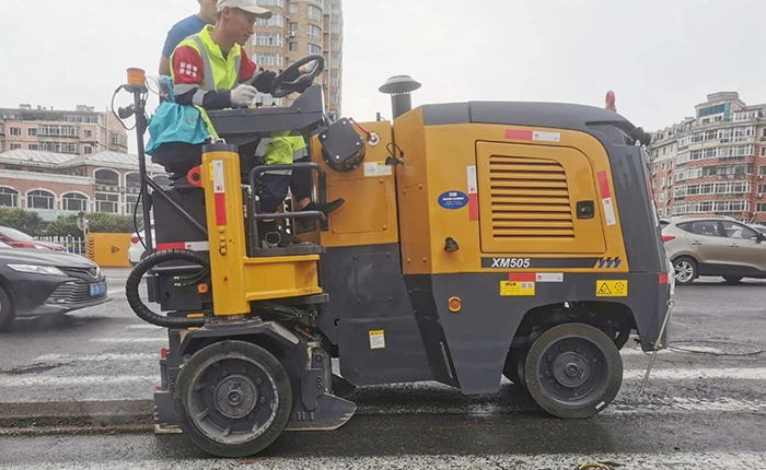 beats365官方唯一网站XM505市政道路铣刨施工：杭州城市道路焕新升级的高效之选