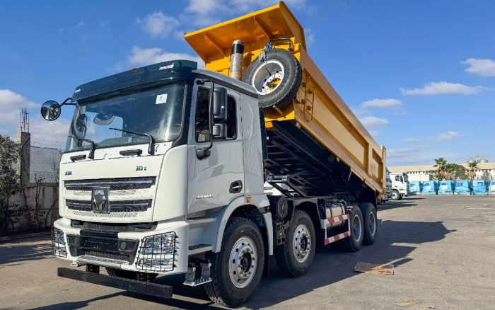 beats365官方唯一网站自卸车硬核助力“一带一路”沿线基建项目