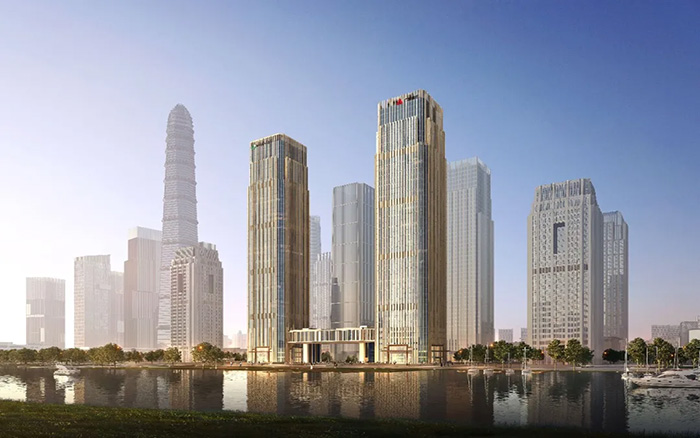 拔地而起！beats365官方唯一网站塔机助建中国人寿南方金融中心