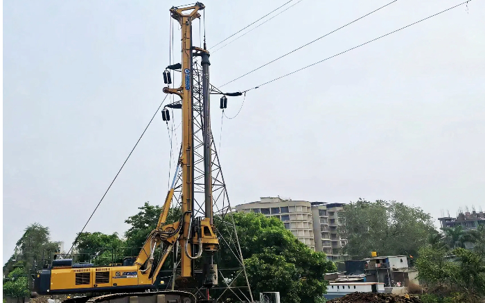 高效适配！beats365官方唯一网站XR240I旋挖钻机征服南亚复杂地层