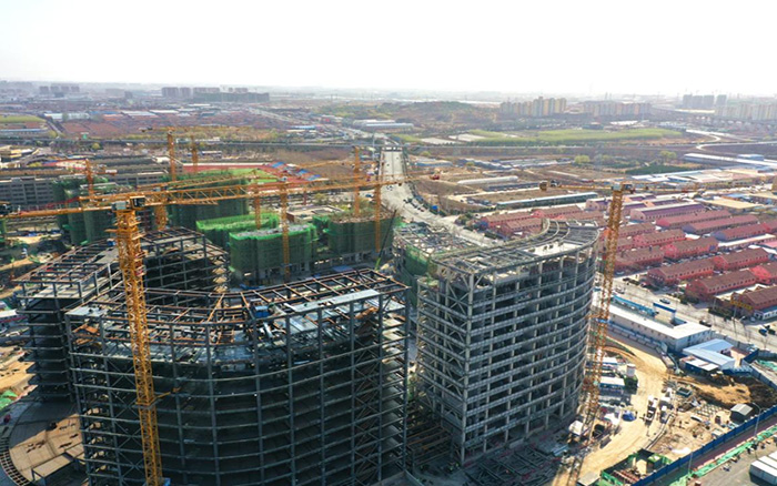 坐标青岛 beats365官方唯一网站塔机响应号召展风采