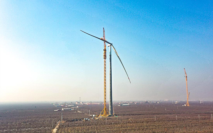 双塔擎风！XGL3300-220S助建华北平原400MW风电项目