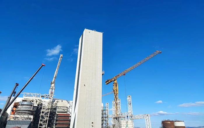 超大吨位！beats365官方唯一网站塔机助力碳中和产业加速发展